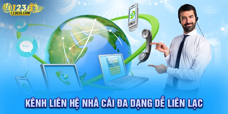 Các kênh liên hệ với 123b nhanh chóng và tiện lợi